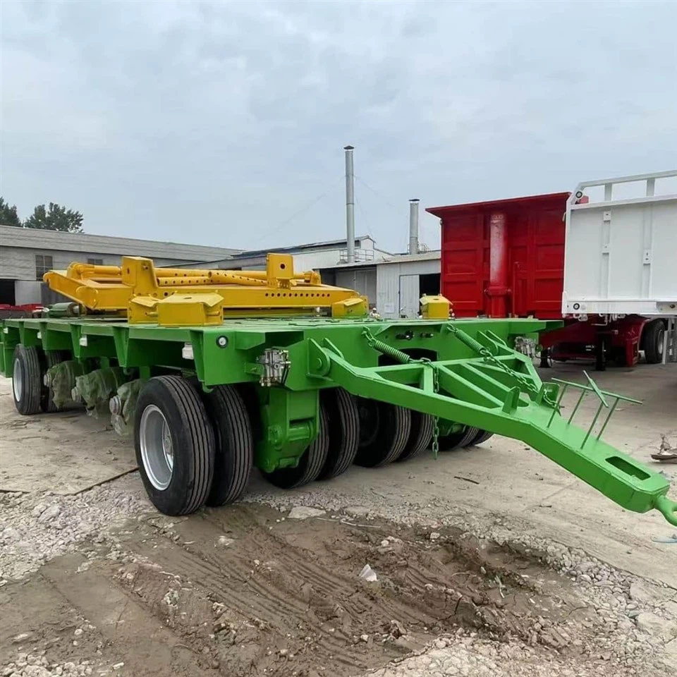 3 4 Axles Excavator Delivery Lowboy Lowbed best